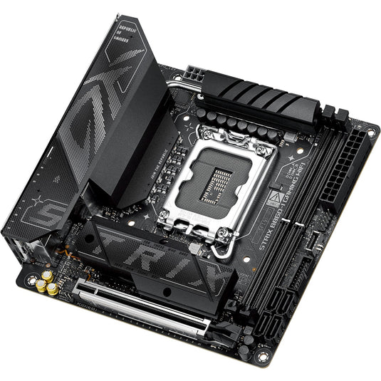 Asus rog strix b860-i gaming wifi socket 1851 moederbord (raid, 2.5 gb-lan, wi-fi 7, bt, sound, mini-itx)