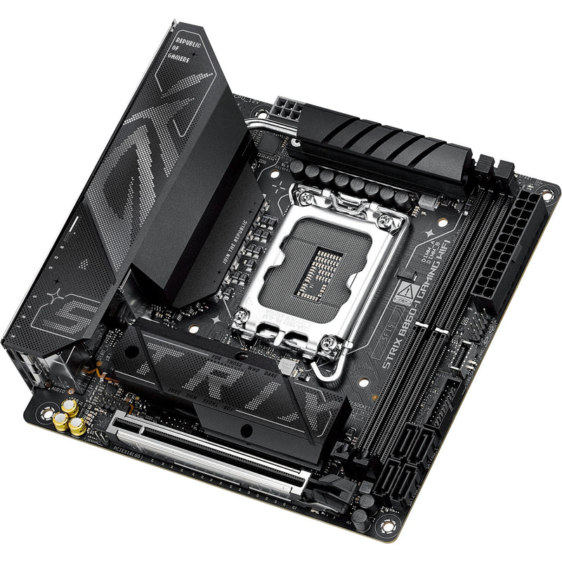 Load image into Gallery viewer, Asus rog strix b860-i gaming wifi socket 1851 moederbord (raid, 2.5 gb-lan, wi-fi 7, bt, sound, mini-itx)
