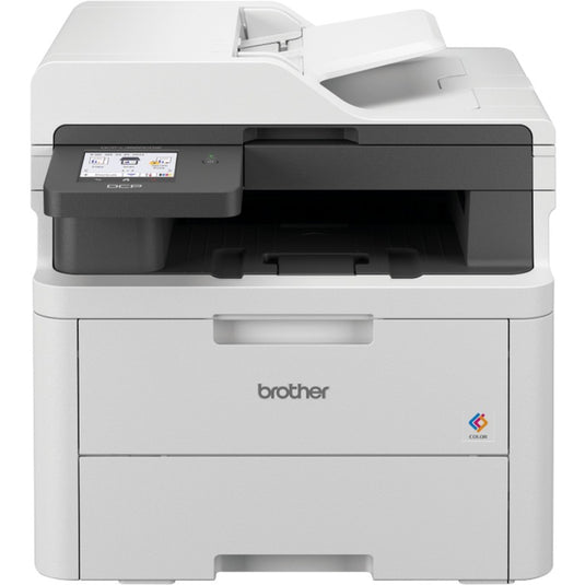Brother dcp-l3560cdw all-in-one ledprinter (grijs, usb, lan, wlan, scannen, kopiëren)