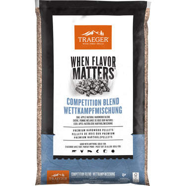 Traeger fsc - competition blend pellets brandstof (9 kg)