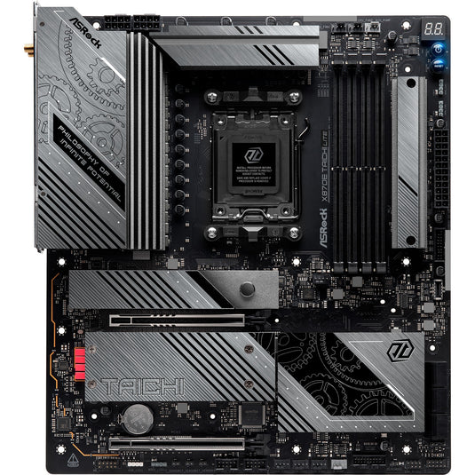 Asrock x870e taichi lite socket am5 moederbord (raid, 5 gb-lan, wi-fi 7, bt, e-atx)