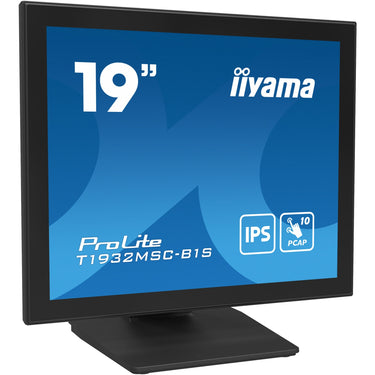 Iiyama prolite t1932msc-b1s 19 touchscreen monitor (zwart, hdmi, displayport, vga)