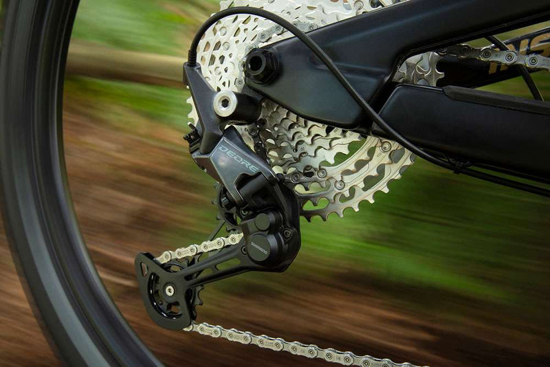 Load image into Gallery viewer, Shimano a.derailleur Deore 12v IRDM6100SGS zwart
