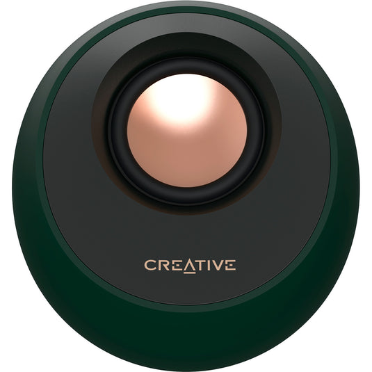 Creative pebble pro pc-luidspreker (zwart, aux, usb-a, usb-c, bluetooth 5.3, rgb)