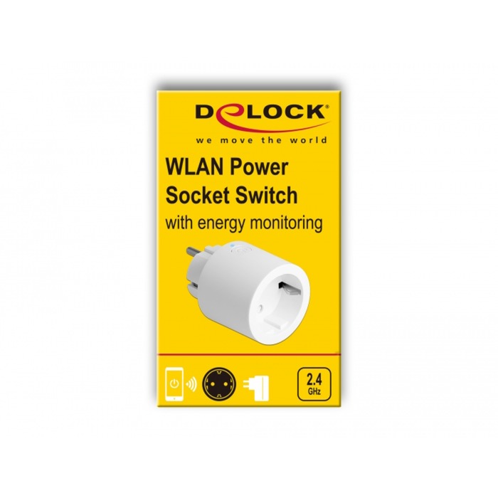 Load image into Gallery viewer, Delock mqtt slimme wifi stekker (wit)
