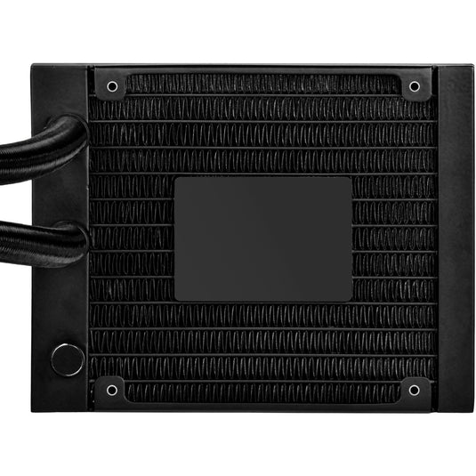 Silverstone vida 120 slim waterkoeling (zwart)