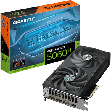 Gigabyte geforce rtx 5060 ti eagle oc 8g grafische kaart (3x displayport, 1x hdmi)