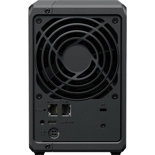 Synology diskstation ds725+ nas (zwart, 2x lan, usb-a 3.2 (5 gbit s))