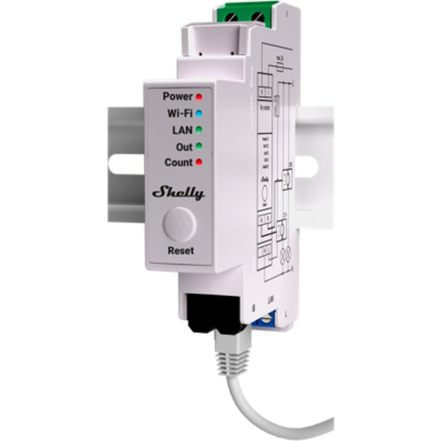 Load image into Gallery viewer, Shelly pro em - 2x 50a relais (wit)

