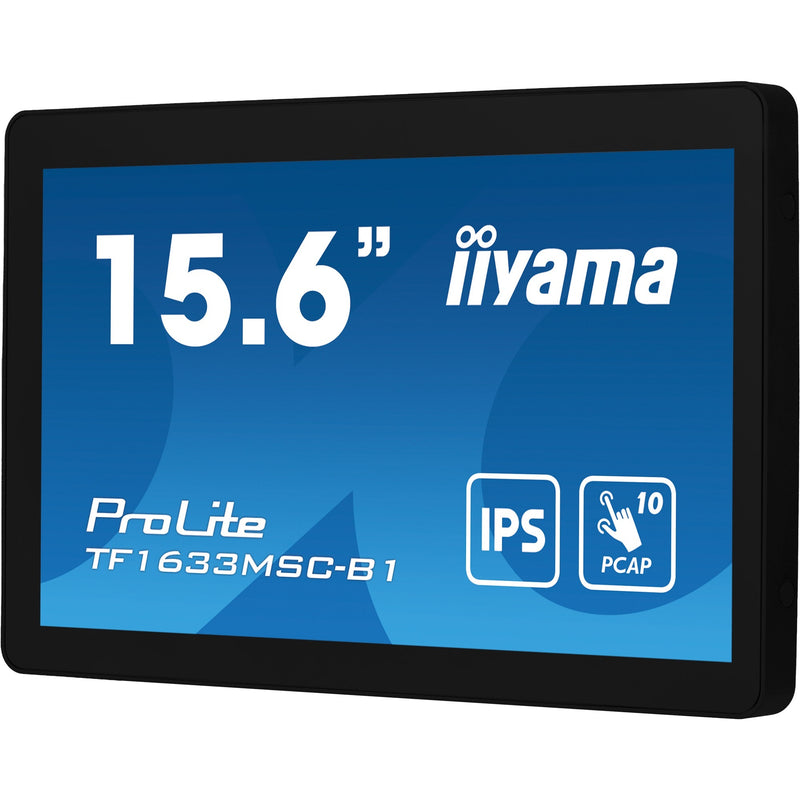 Load image into Gallery viewer, Iiyama prolite tf1633msc-b1 15.6 touchscreen monitor (zwart, hdmi, displayport, 2x usb-a)
