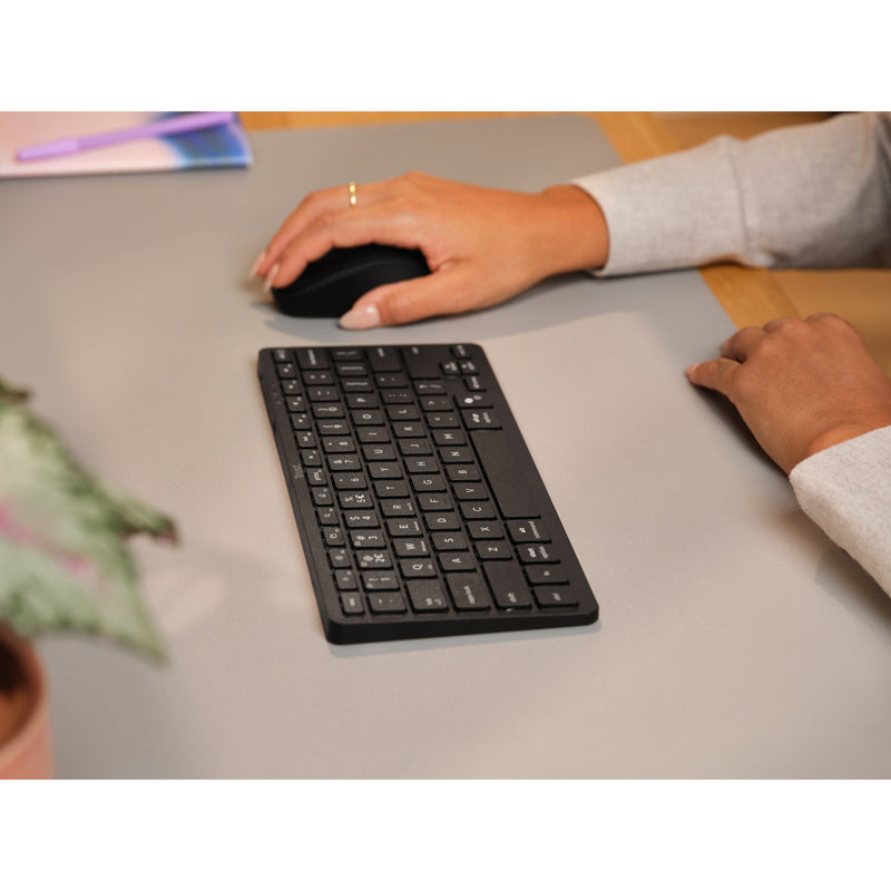 Load image into Gallery viewer, Trust nado ii bluetooth-toetsenbord (zwart, us lay-out (qwerty), scissor switches, 80% (tkl), bluetooth)
