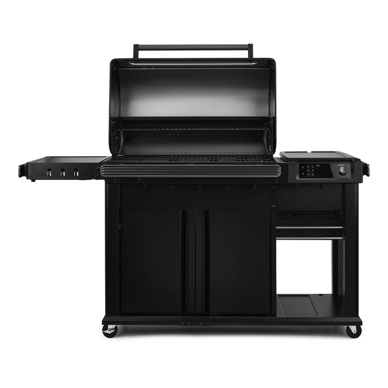 Load image into Gallery viewer, Traeger woodridge elite pellet barbecue (zwart, wifire)
