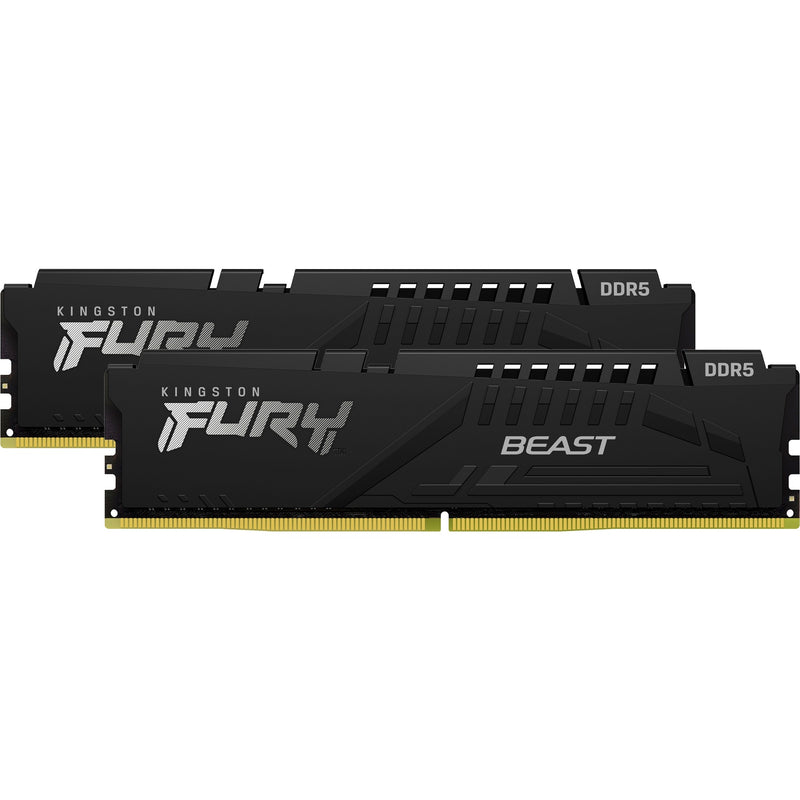 Load image into Gallery viewer, Kingston fury 32 gb ddr5-5600 (2x 16 gb) kit werkgeheugen (zwart, kf556c40bbk2-32, beast, xmp)
