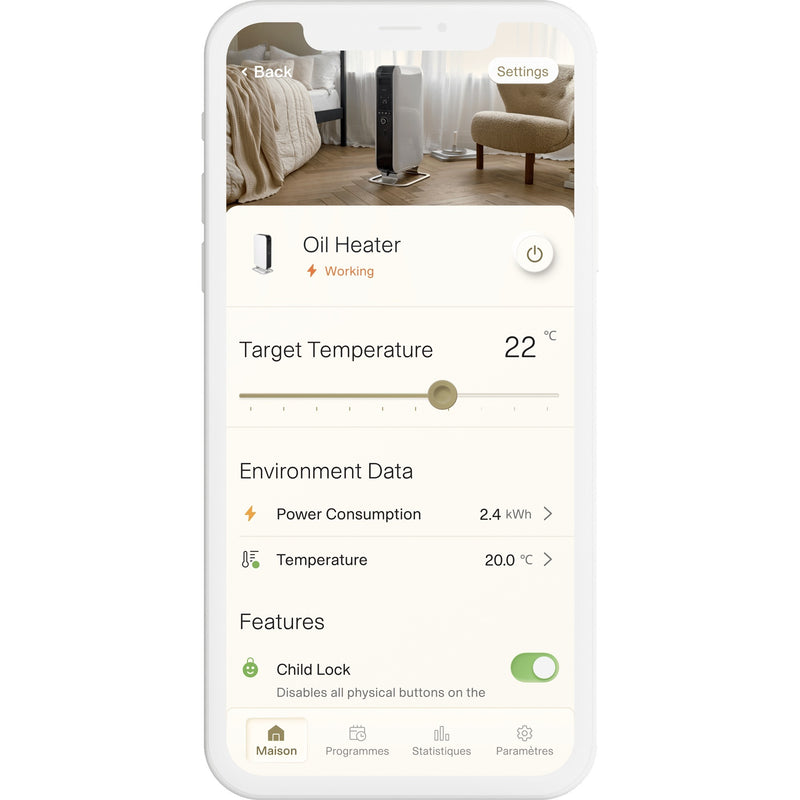 Chargez l'image dans la visionneuse de la galerie, Mill gentle air wifi olieradiator oil1500wifi3 black (zwart, wifi + app control)
