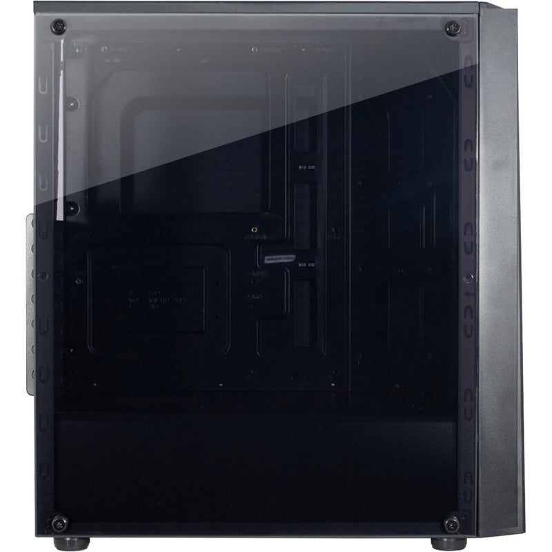 Afbeelding laden in galerijviewer, Inter-tech t-11 televen midi tower behuizing (zwart | 3x usb-a | window)
