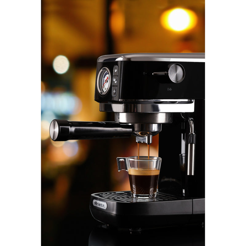 Load image into Gallery viewer, Ariete moderna espresso slim 1381 12 espressomachine (zwart)
