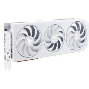 Powercolor radeon rx 9070 xt hellhound spectral white 16gb gddr6 grafische kaart (wit, rdna4, gddr6, 3x displayport, 1x hdmi)