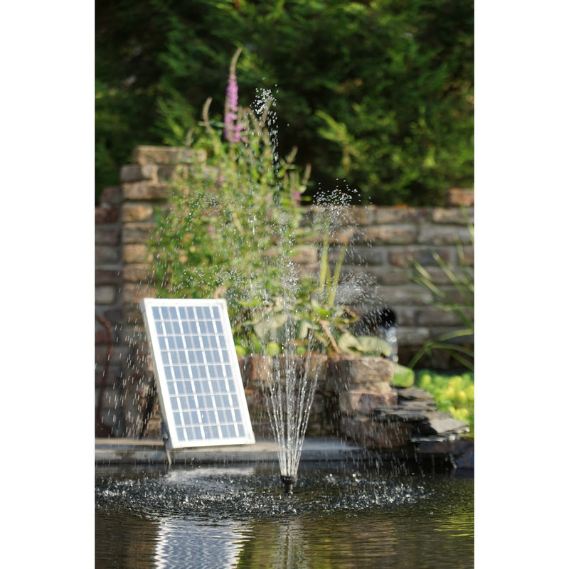 Load image into Gallery viewer, Ubbink solarmax 2500 pomp (zwart, incl. solarpaneel, pomp)
