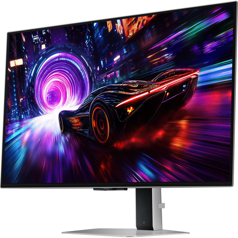 Chargez l'image dans la visionneuse de la galerie, Samsung odyssey oled g8 g81sf 32 4k uhd gaming monitor (zilver, 2x hdmi, displayport, 2x usb-a, usb-b, 240 hz)
