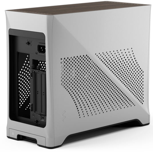 Fractal design era 2 silver mini tower behuizing (zilver | 2x usb-a | 1x usb-c)