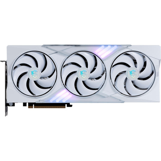 Msi geforce rtx 5080 16g gaming trio oc white grafische kaart (wit, 3x displayport, 1x hdmi)