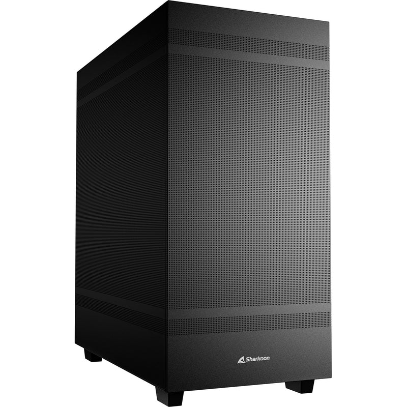 Load image into Gallery viewer, Sharkoon rebel c50 black midi tower behuizing (zwart | 2x usb-a | 1x usb-c)
