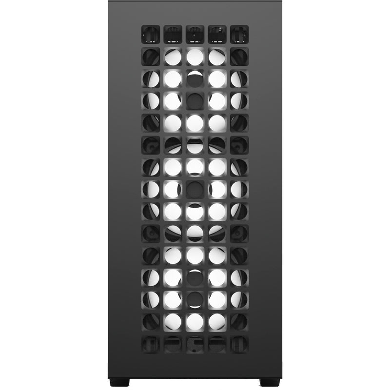 Load image into Gallery viewer, Aerocool b502a midi tower behuizing (zwart | 2x usb-a | 1x usb-c | rgb)
