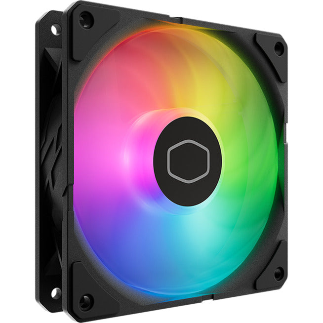 Load image into Gallery viewer, Cooler master sickleflow edge 120 argb fan kit case fans (zwart, 3 stuks, 120 x 120 x 25 mm, pwm, 3 stuks, met a1 mini led controller)

