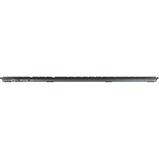 Cherry dw 9500 slim draadloze desktopset (zwart, eu lay-out (qwerty), scissor switches, 100%, 3.000 dpi, 2.4 ghz bluetooth 4.2)