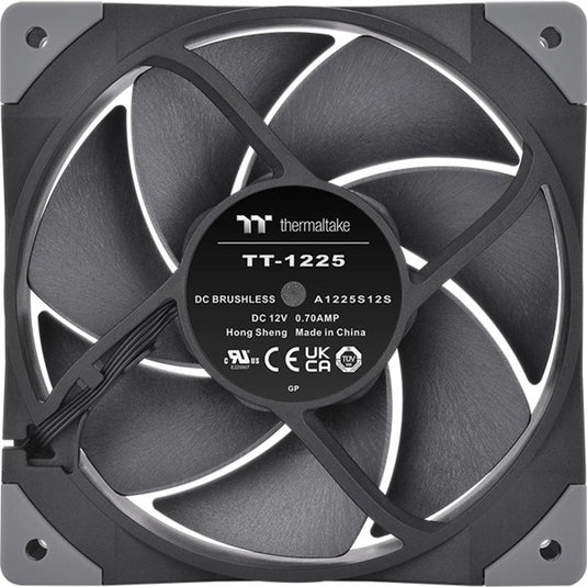 Thermaltake swafan gt12 pc cooling fan tt premium edition case fan (120 x 120 x 25 mm, pwm)