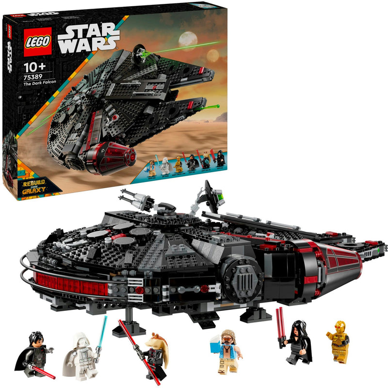 ギャラリービューアに画像をロードする, Lego star wars dark falcon - 75389

