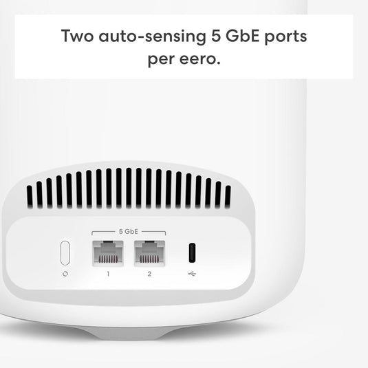 Eero pro 7 mesh wifi router, 3 stuks mesh router (wit)