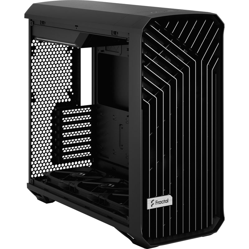 Load image into Gallery viewer, Fractal design torrent black solid midi tower behuizing (zwart | 2x usb-a | 1x usb-c)
