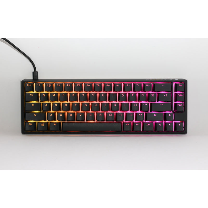 Load image into Gallery viewer, Ducky one 3 classic sf, toetsenbord (zwart wit, us lay-out, cherry mx brown, rgb led, double-shot pbt, hot-swappable, quack mechanics, 65%)
