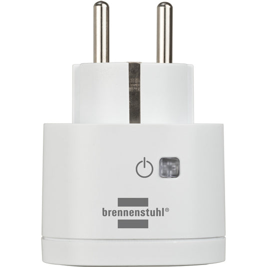 Brennenstuhl connect smart plug wa 3600 xs02 stekkerdoos (wit, 2.4 ghz wifi, alexa, google, matter)