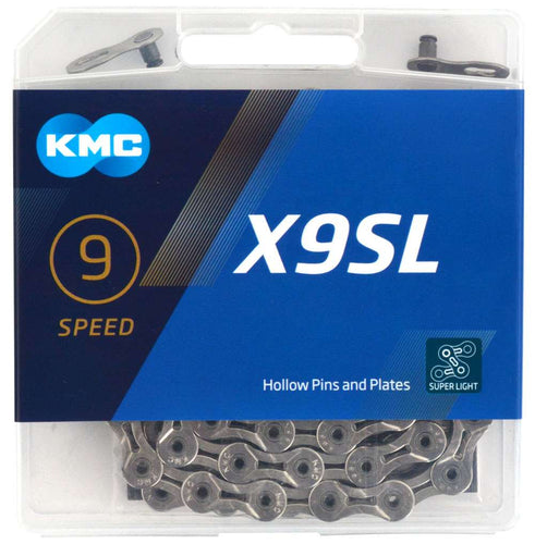 KMC Fietsketting X9SL Zilver 114 Schakels