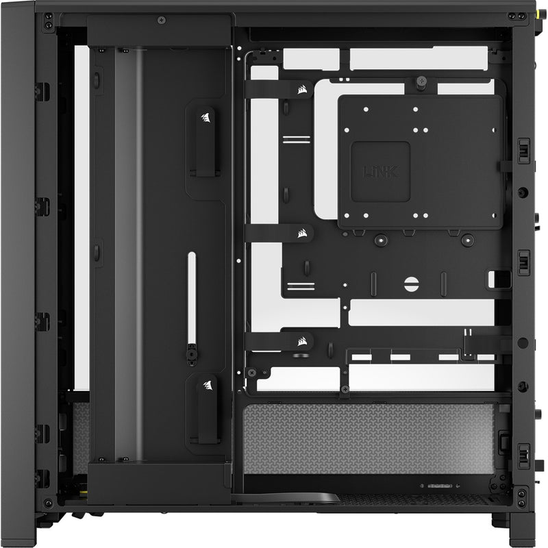 Load image into Gallery viewer, Corsair frame 4000d midi tower behuizing (zwart | 2x usb-a | 1x usb-c | tempered glass)
