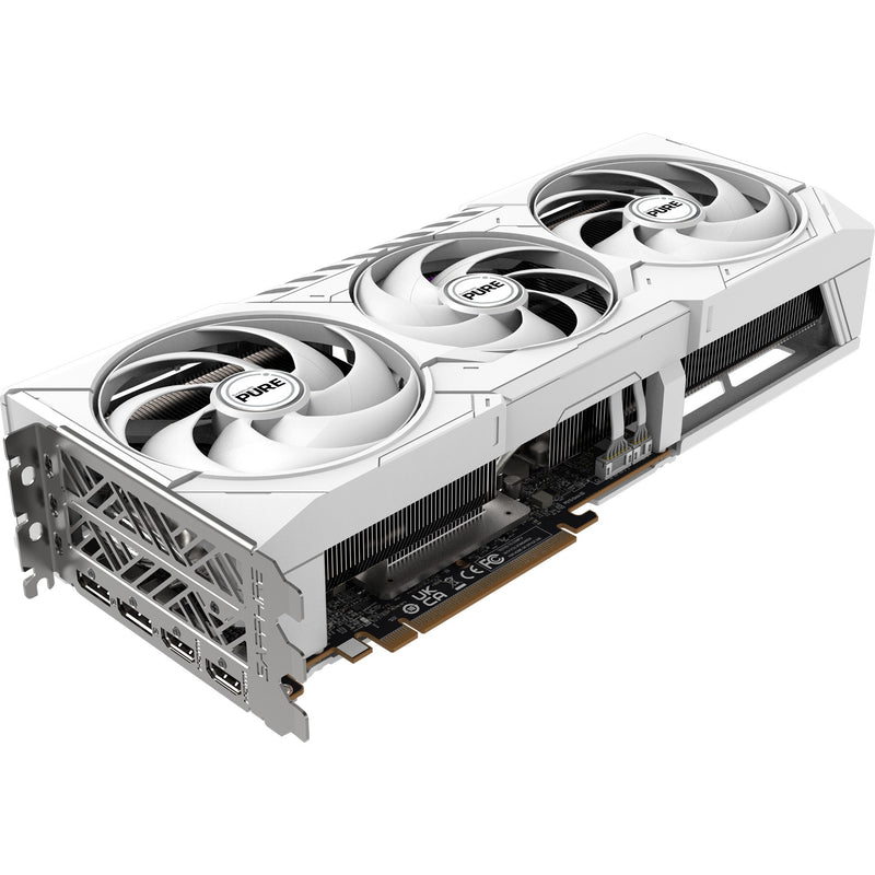Load image into Gallery viewer, Sapphire radeon rx 9070 pure oc grafische kaart (wit, 2x displayport, 2x hdmi, rdna4)
