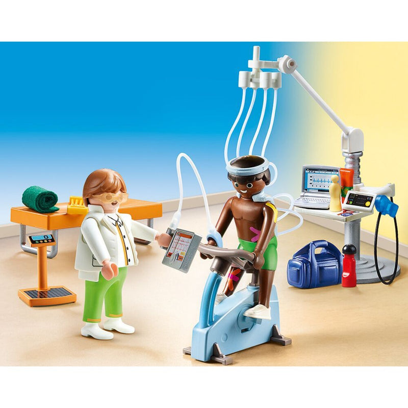 Load image into Gallery viewer, Playmobil city life - praktijk fysiotherapeut constructiespeelgoed (70195)

