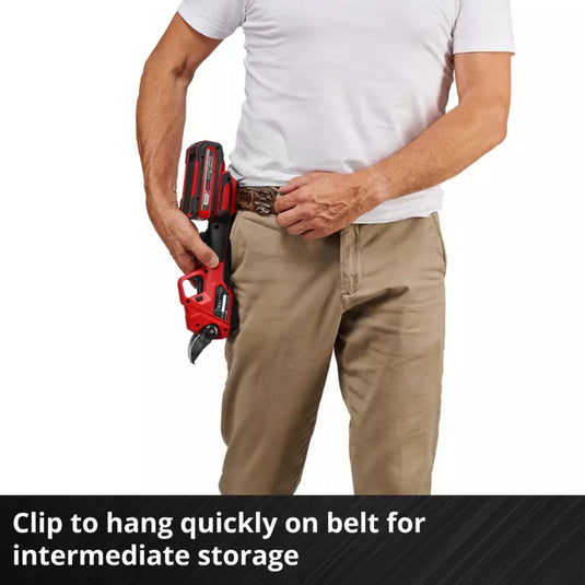 Einhell professionele accusnoeischaar gp-ls 18 28 li bl-solo takkenschaar (rood zwart, accu en oplader niet inbegrepen, power x-change)