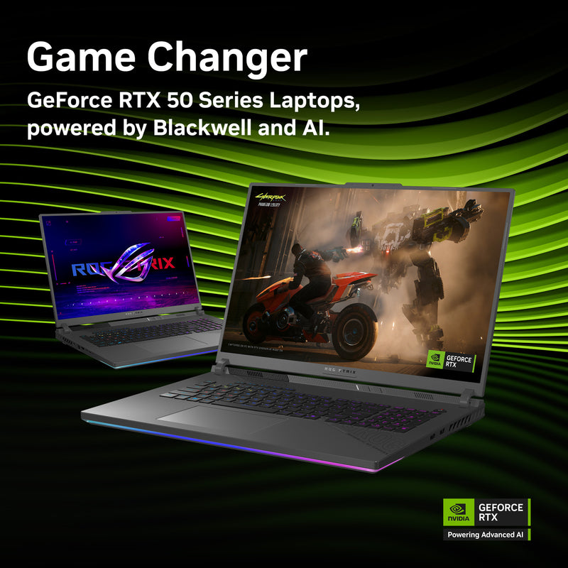 Afbeelding laden in galerijviewer, Asus rog strix g18 g814pp-s8075w 18 gaming laptop (grijs | r9 8940hx | rtx 5070 | 32 gb | 1 tb ssd)
