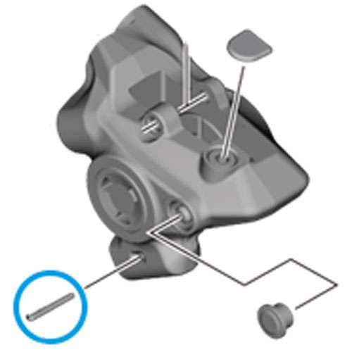 Load image into Gallery viewer, Shimano screw fixing pin for dura ace ultegra 105 grx brake caliper
