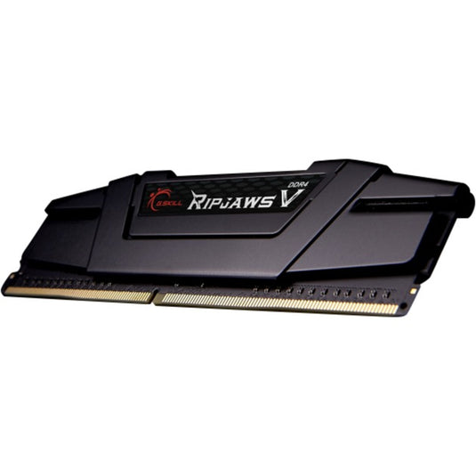 G.skill 32 gb ddr4-3200 (2x 16 gb) kit werkgeheugen (zwart, f4-3200c16d-32gvk, ripjaws v, xmp)