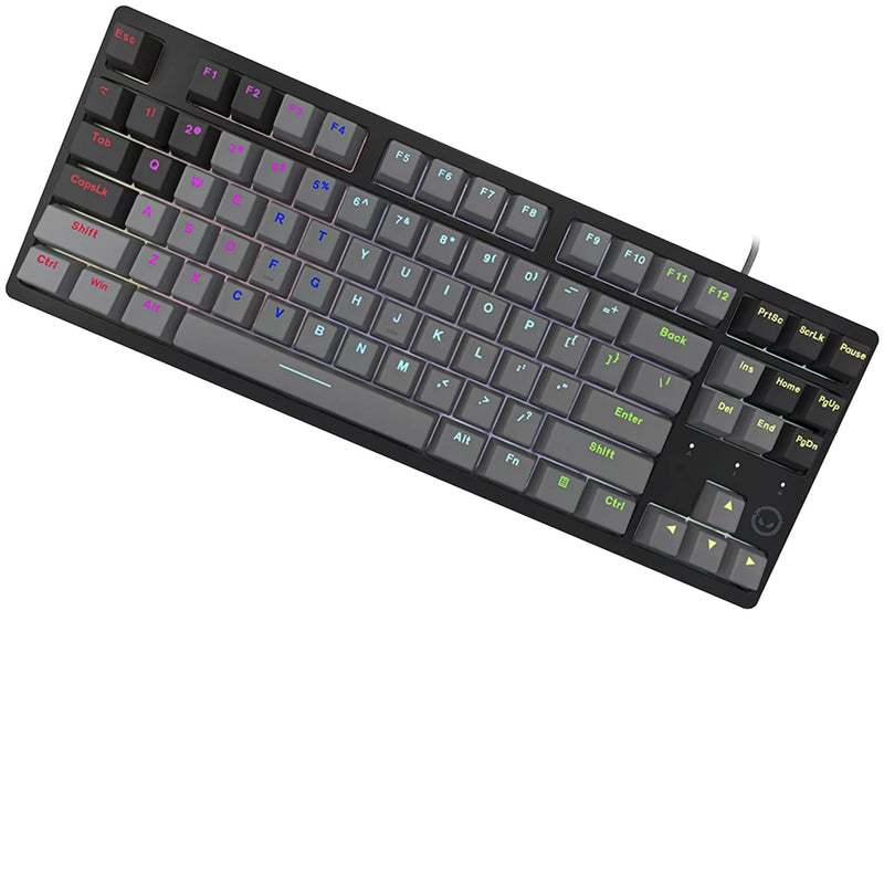 Load image into Gallery viewer, Lorgar azar 514tkl rgb mechanisch gaming toetsenbord (zwart, us lay-out (qwerty), logar dream, 80% (tkl), rgb)
