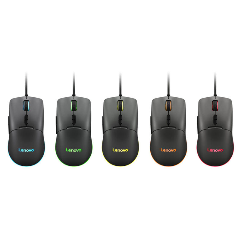 Load image into Gallery viewer, Lenovo m210 rgb-gamingmuis (zwart, 8000 dpi, rgb)
