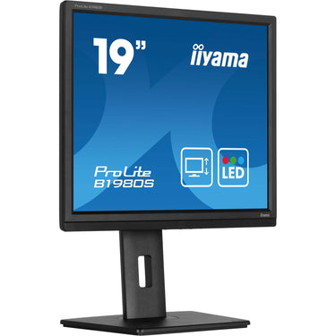 Iiyama prolite b1980s-b1 19 monitor (zwart, hdmi, displayport)