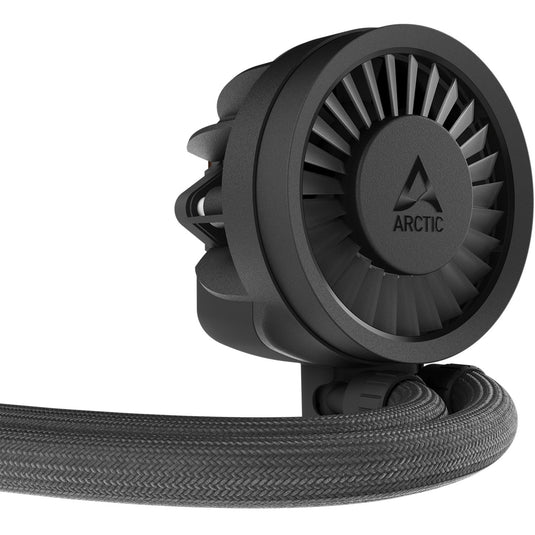 Arctic liquid freezer iii pro 280 waterkoeling (zwart, 4-pins pwm fan-connector)