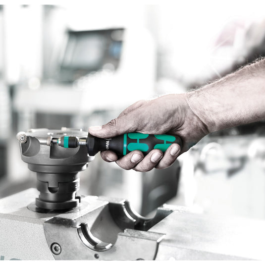 Wera 7441 kraftform instelbare momentschroevendraaier met rapidaptor snelwisselhouder, 1 4 duim, 1,2 - 3,0 nm - 1 stuk(s) - 05074701001