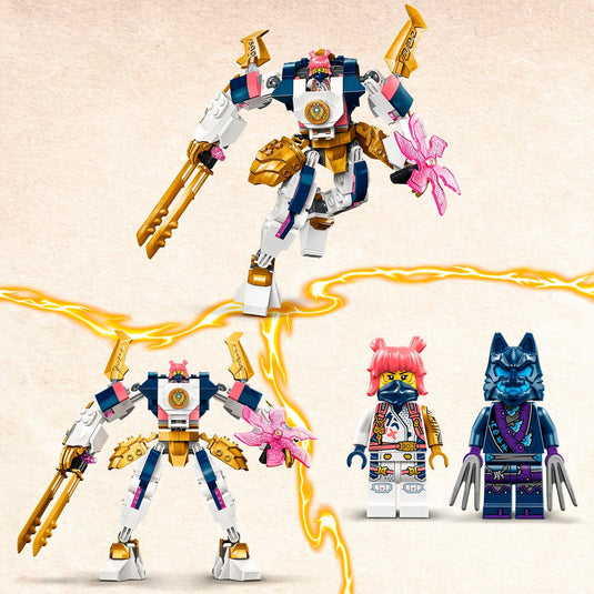 Lego ninjago - sora's elementaire techmecha constructiespeelgoed (71807)