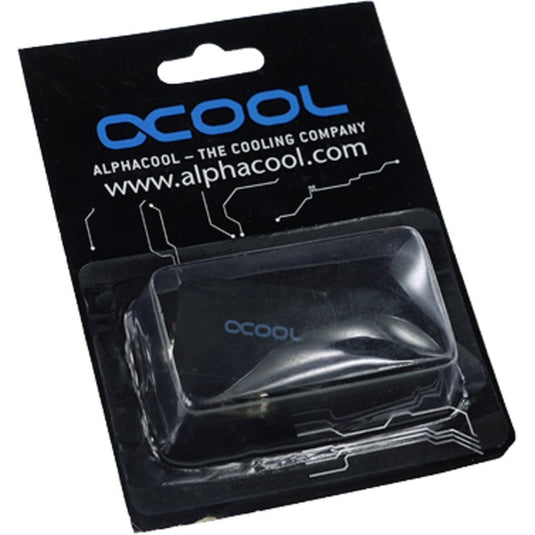 Alphacool hf aansluitingsterminal tee t-stuk rond g1 4 (zwart)